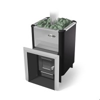 Печь банная Газо-дровяная Уралочка 16Н Нерж - 3мм 430 INOX